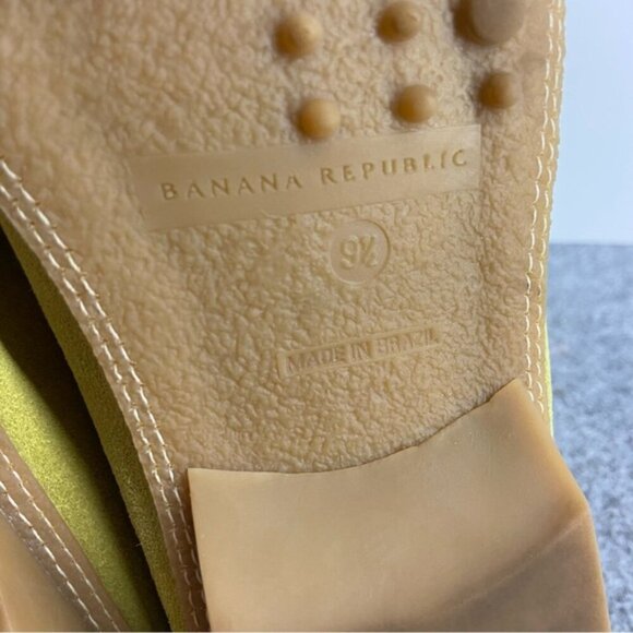 Banana Republic Yellow Suede Loafers - Picture 7 of 12